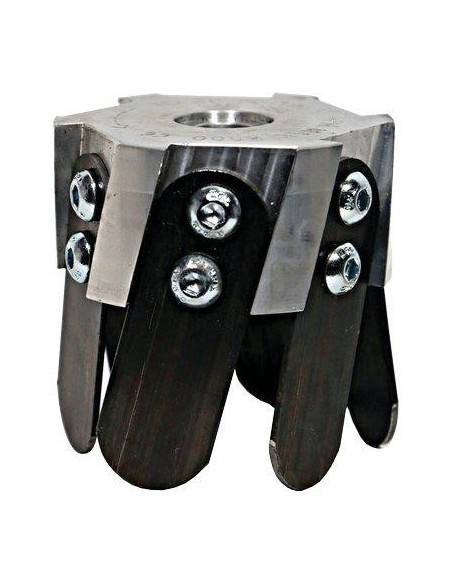 TESTINA X DECESPUGLIATORE ZAPPETTA SUPER 6 ACCIAIO LAME 6 UNIVERSALE