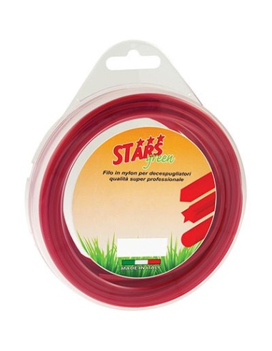 FILO X DECESPUGLIATORE TONDO CORALLO STARS MM 1,6 MT 15