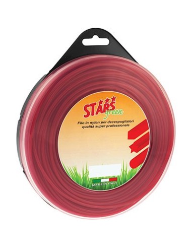 FILO X DECESPUGLIATORE TONDO CORALLO STARS MM 2,4 MT 90