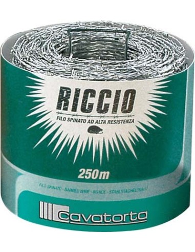 FILO SPINATO ZINCATO RICCIO CAVATORTA MM 1,7 L.MT 250