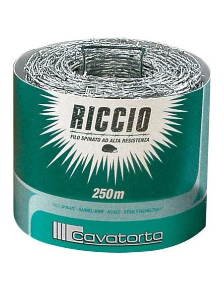 FILO SPINATO ZINCATO RICCIO CAVATORTA MM 1,7 L.MT 250