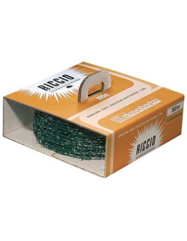 FILO SPINATO PLASTICATO RICCIO CAVATORTA MM 1,7/2,1 L.MT 100