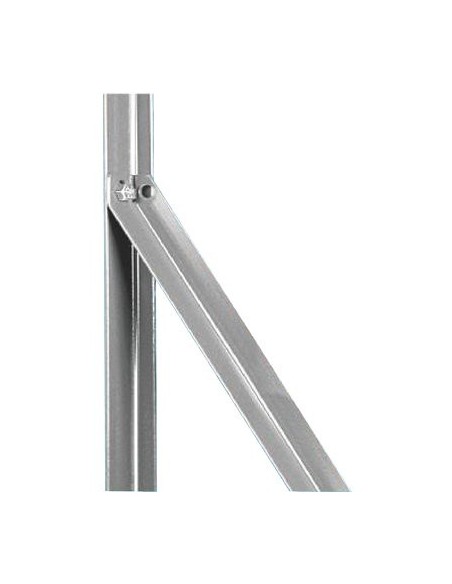 SAETTA RECINZIONE ZINCATA SEZIONE MM 25X25X3,0 H.CM 120