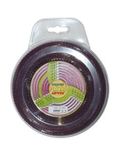 FILO DECESPUGLIATORE PLATINO SEGHETTATO ACTIVE MM 3,3 MT  49