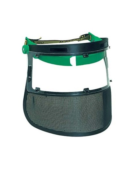 VISIERA RETE NYLON E POLICARBONATO DUAL