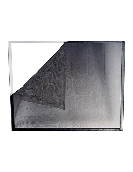 ZANZARIERA FINESTRA A STRAPPO ECCO IRS POLIESTERE NERO CM 150 H.CM 300