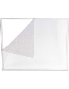 ZANZARIERA FINESTRA A STRAPPO ECCO IRS POLIESTERE BIANCO CM 150 H.CM 300