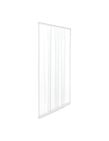 ZANZARIERA PORTA ECCO STRIP A STRISCE IRS POLIESTERE BIANCO CM 140 H.CM 250