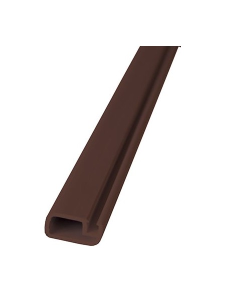 PROFILO ZANZARIERA LINEA C SANGIORGIO PVC MARRONE RAL 8017 MT 2.5 2 PEZZI