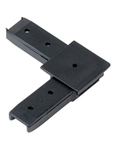 ANGOLO PROFILO ZANZARIERA LINEA B SANGIORGIO PLASTICA NERA 10 PEZZI