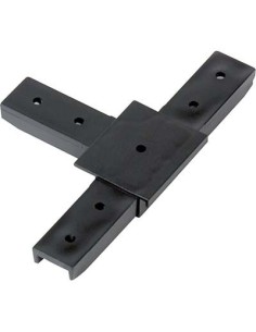 TEE PROFILO ZANZARIERA LINEA B SANGIORGIO PLASTICA NERA 20 PEZZI