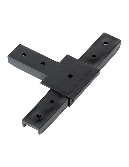 TEE PROFILO ZANZARIERA LINEA B SANGIORGIO PLASTICA NERA 20 PEZZI