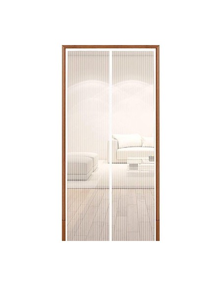 ZANZARIERA PORTA MAGNETICA EFFE POLIESTERE BIANCO PANNELLI 2 CM 120 H.CM 250