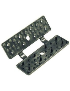 CLIP BOTTONE LEGARETE OMBRA RETTANGOLARE ITALIA CF - PZ 50