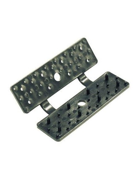 CLIP BOTTONE LEGARETE OMBRA RETTANGOLARE ITALIA CF - PZ 50