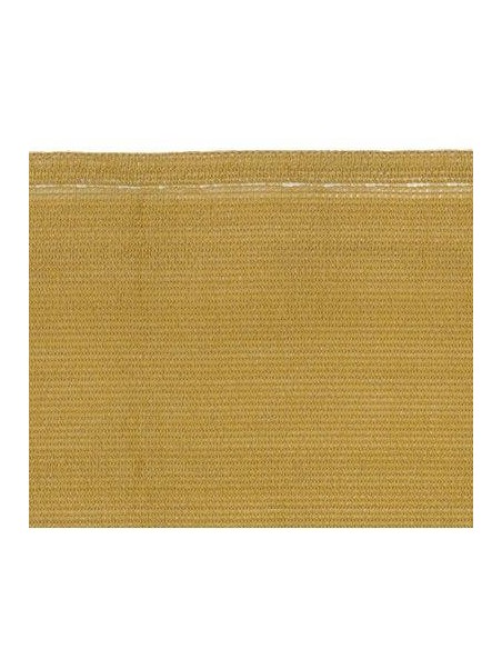 RETE OMBREGGIANTE FORTE BEIGE MINIROLL STARS PE GR/MQ 130 L.MT 10 H.CM 100 + POLIECO