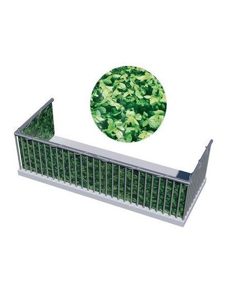 TELO BALCONE FRANGIVISTA STAMPATO STARS PVC SIEPE GR/MQ 450 H.CM 90 L.MT 6 + CORDA