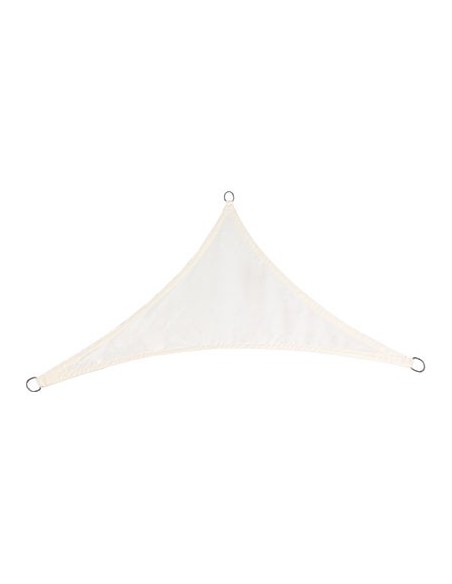 VELA OMBREGGIANTE LUXURY TRIANGOLARE STARS POLIESTERE ECRU GR/MQ 180 MT 3,6X3,6X3,6