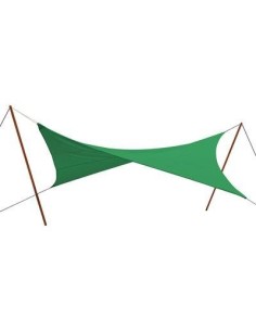 VELA OMBREGGIANTE QUADRA STARS PE VERDE GR/MQ 180 MT 5,0X5,0 + POLIECO