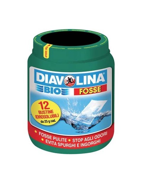 DIAVOLINA BIOFOSSE FACCO 12 BUSTINE GR 25