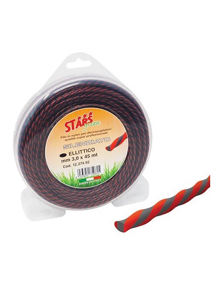 FILO DECESPUGLIATORE SILENZIATO STARS MM 3,5 MT 38
