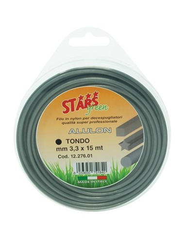 FILO X DECESPUGLIATORE TONDO ALULON STARS MM 3,3 MT 15