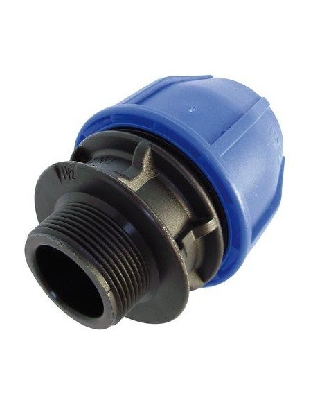 MANICOTTO A COMPRESSIONE FILETTO MASCHIO PN16 MM 40X1"1/4M