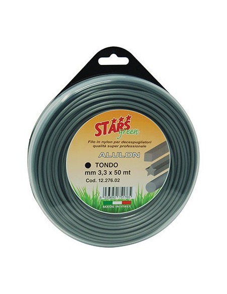 FILO DECESPUGLIATORE TONDO ALULON STARS MM 3,3 MT 50