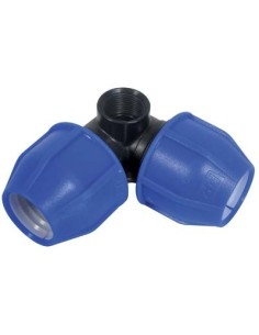 GOMITO A COMPRESSIONE POP-UP FILETTO FEMMINA PN16 MM 25X25X1/2F