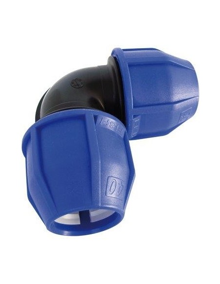 GOMITO A COMPRESSIONE PN16 MM 20X20