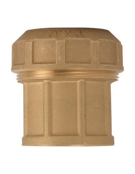 MANICOTTO A COMPRESSIONE FIL FEMMINA PN25 710 ITAP OTTONE MM 32X1"F