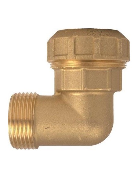 GOMITO A COMPRESSIONE FIL MASCHIO PN25 740 ITAP OTTONE MM 25X3/4M