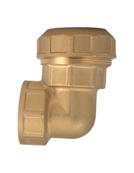 GOMITO A COMPRESSIONE FIL FEMMINA PN25 745 ITAP OTTONE MM 25X3/4F