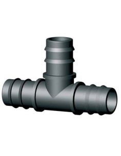 TEE PORTAGOMMA PN IRRITEC MM 25X25X25 - CONFEZIONE 50 PEZZI