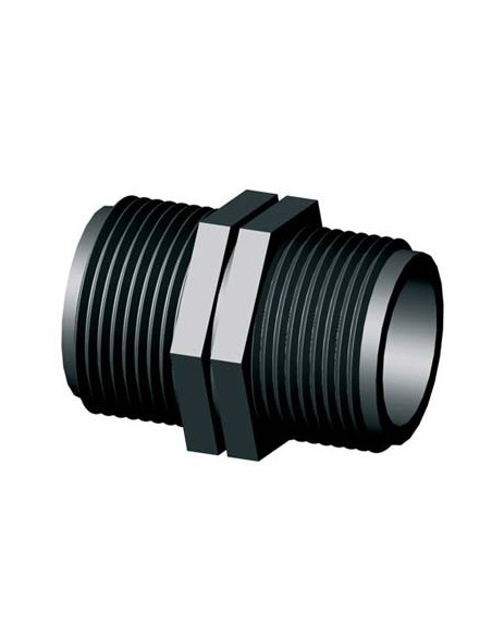 NIPPLO PN IRRITEC 1"X1"M - CONFEZIONE 5 PEZZI