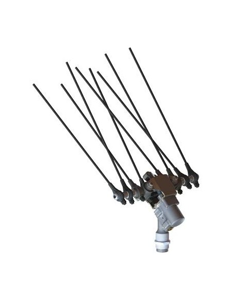 BACCHIATORE AC OLIVEGREEN AIR 505 MINELLI RASTRELLO DENTI 8