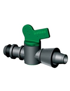 VALVOLA DERIVAZ TUBO GOCCIOLANTE MICROTUBO IRRITEC MM 16 - CONFEZIONE 50 PEZZI