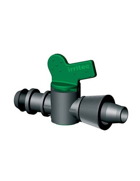 VALVOLA DERIVAZ TUBO GOCCIOLANTE MICROTUBO IRRITEC MM 16 - CONFEZIONE 50 PEZZI