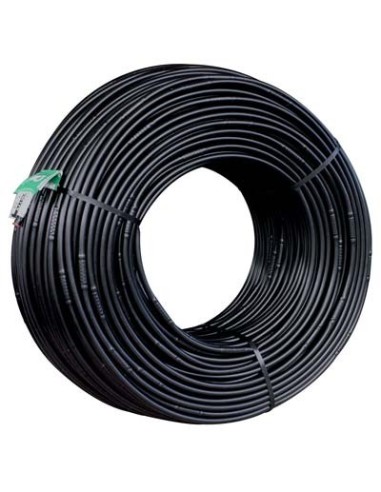 TUBO GOCCIOLANTE FORI 2 PN NERO LT/H 2 MM 16 PASSO CM 30 MT  25 CA