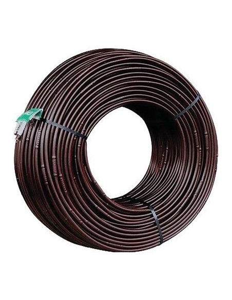 TUBO GOCCIOLANTE FORI 3 PN MARRONE LT/H 2 MM 16 PASSO CM 30 MT   50 CA