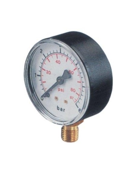 MANOMETRO BAR 0/16 1/4 RADIALE