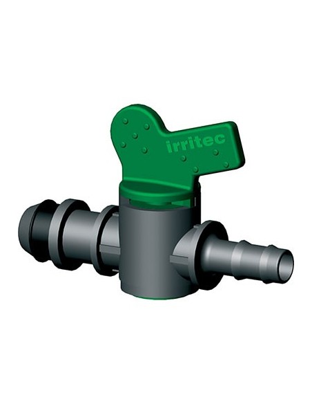 VALVOLA DERIVAZ PORTAGOMMA PN MICROTUBO IRRITEC MM 16 - CONFEZIONE 50 PEZZI