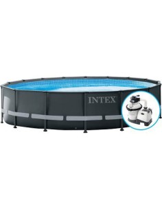PISCINA ULTRA XTR FRAME 26326 INTEX FILTRO SABBIA LT/H 7.948 CM 488 H.CM 122