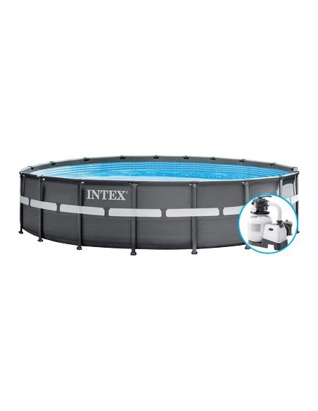 PISCINA ULTRA XTR FRAME 26330 INTEX FILTRO SABBIA LT/H 7.948 CM 549 H.CM 132