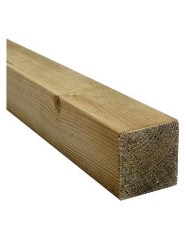 PALO QUADRO LEGNO EURO PINO IMPREGNATO CM 9X9 H.CM 300