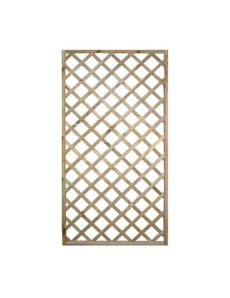 PANNELLO GRIGLIATO LEGNO EURO PINO IMPREGNATO CM  90X180