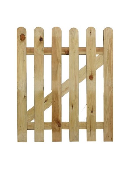 CANCELLETTO LEGNO MAXI 100 EURO PINO IMPREGNATO 6+3 LAMELLE CM 100 H.CM 100