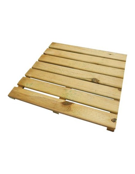 PAVIMENTO LEGNO EURO PINO IMPREGNATO 7+3 LAMELLE CM 50X50 H.MM 24