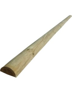 MEZZO PALO TONDO LEGNO EURO PINO IMPREGNATO CM  8 H.CM 250