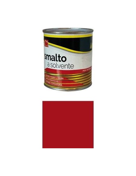 SMALTO A SOLVENTE HAND ROSSO FUOCO ML 750